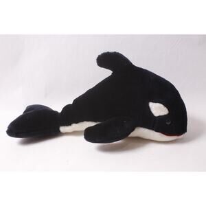Sea World Orca Medium Plush Killer Whale Stuffed Animal ~ 260415-WH 1076